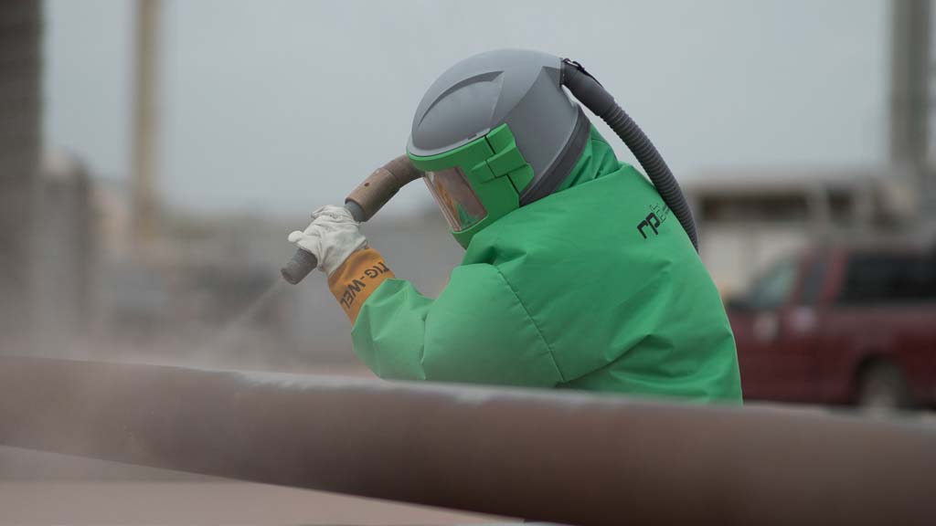 Brock Group - Sandblasting